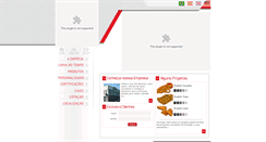 Desktop Screenshot of modelacao-universal.com.br